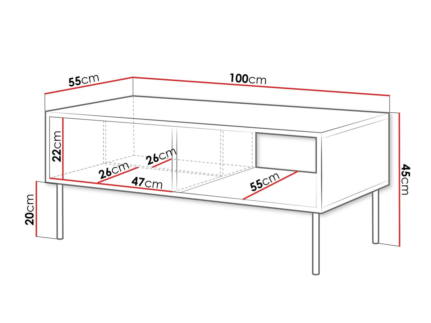 Sofabord Flosoru 103