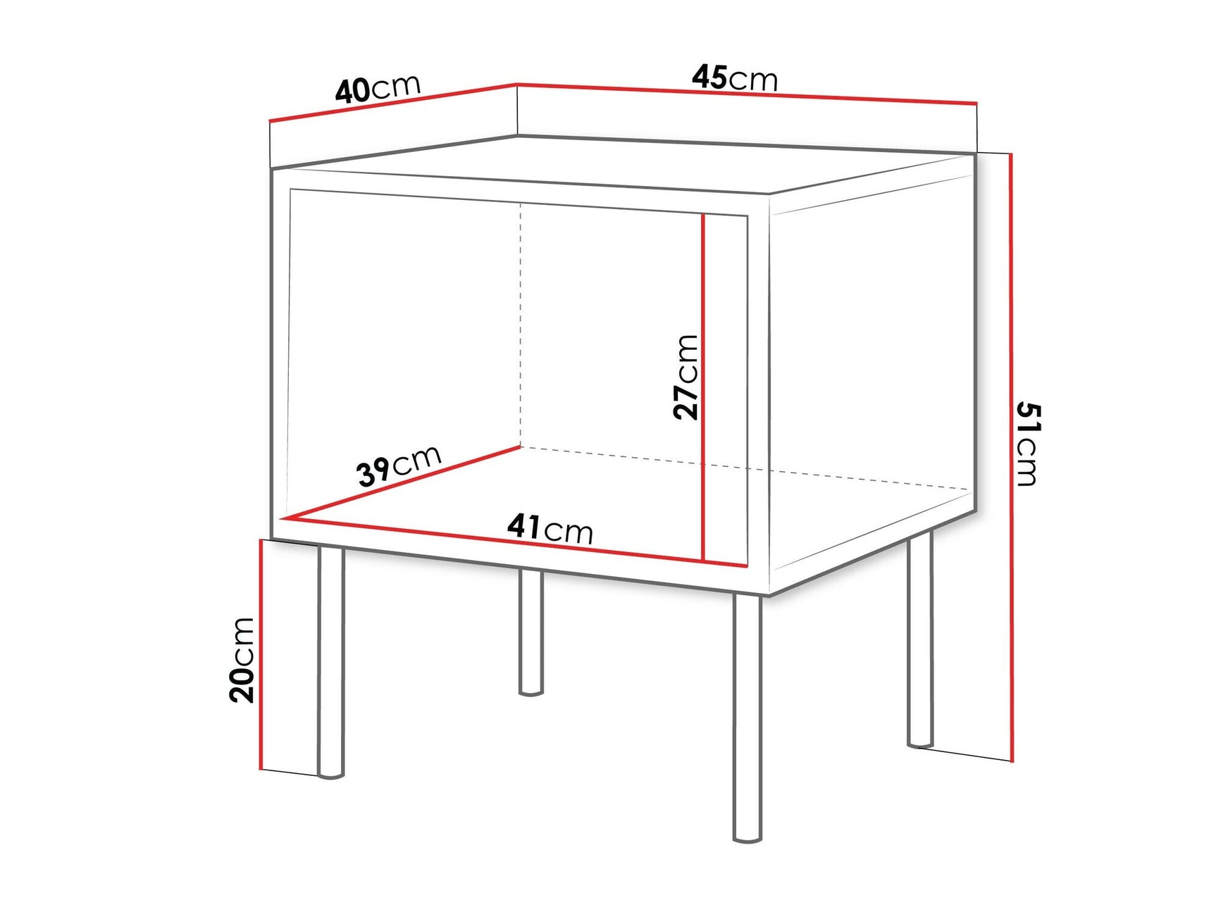 Et sæt natborde Charlotte Y105