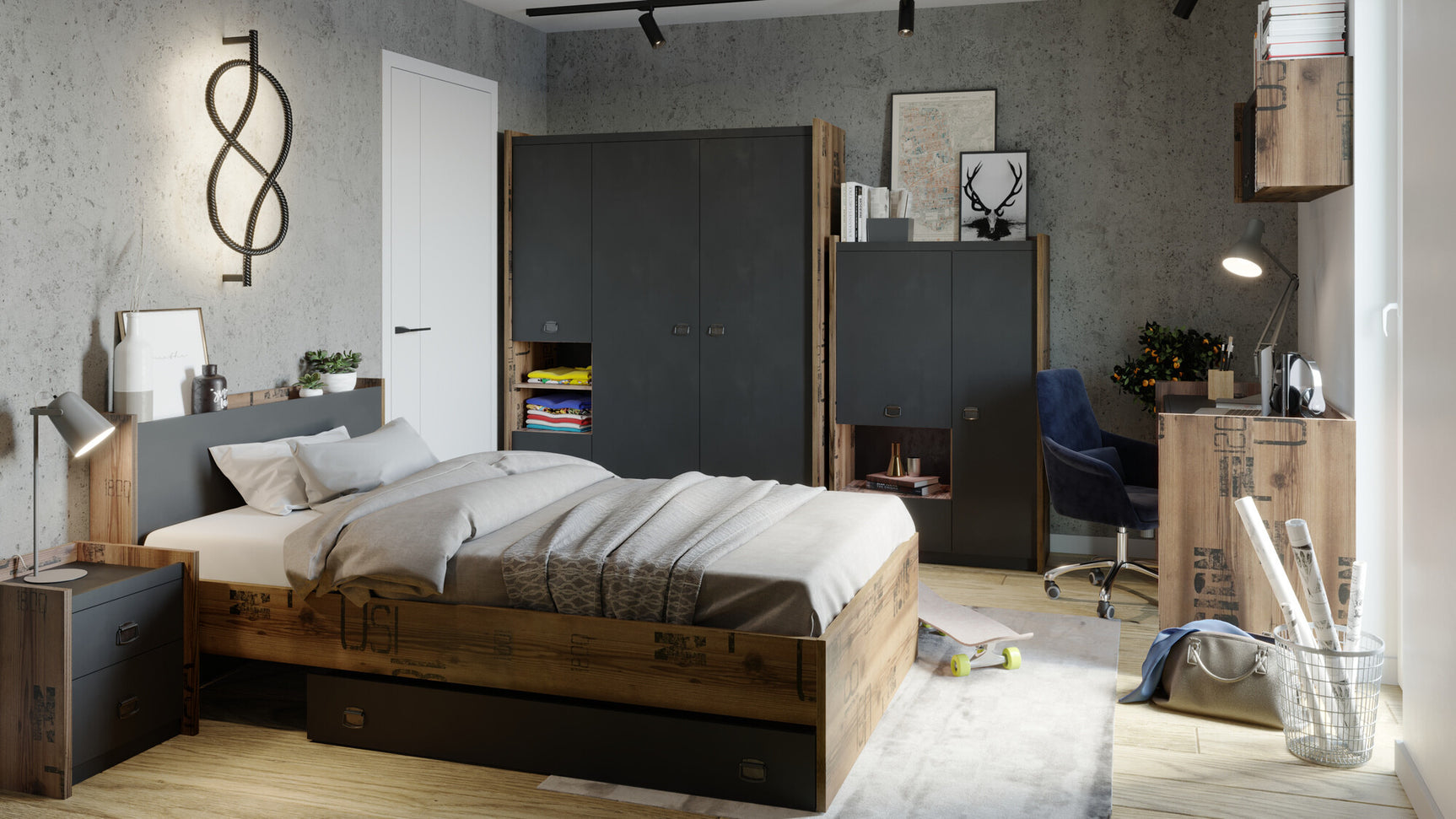 Sengebord Fresno V107