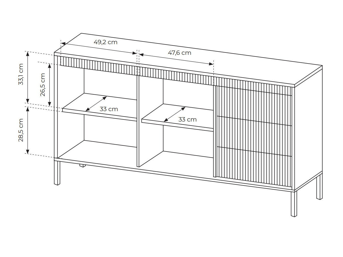 Kommode Kingston AD101