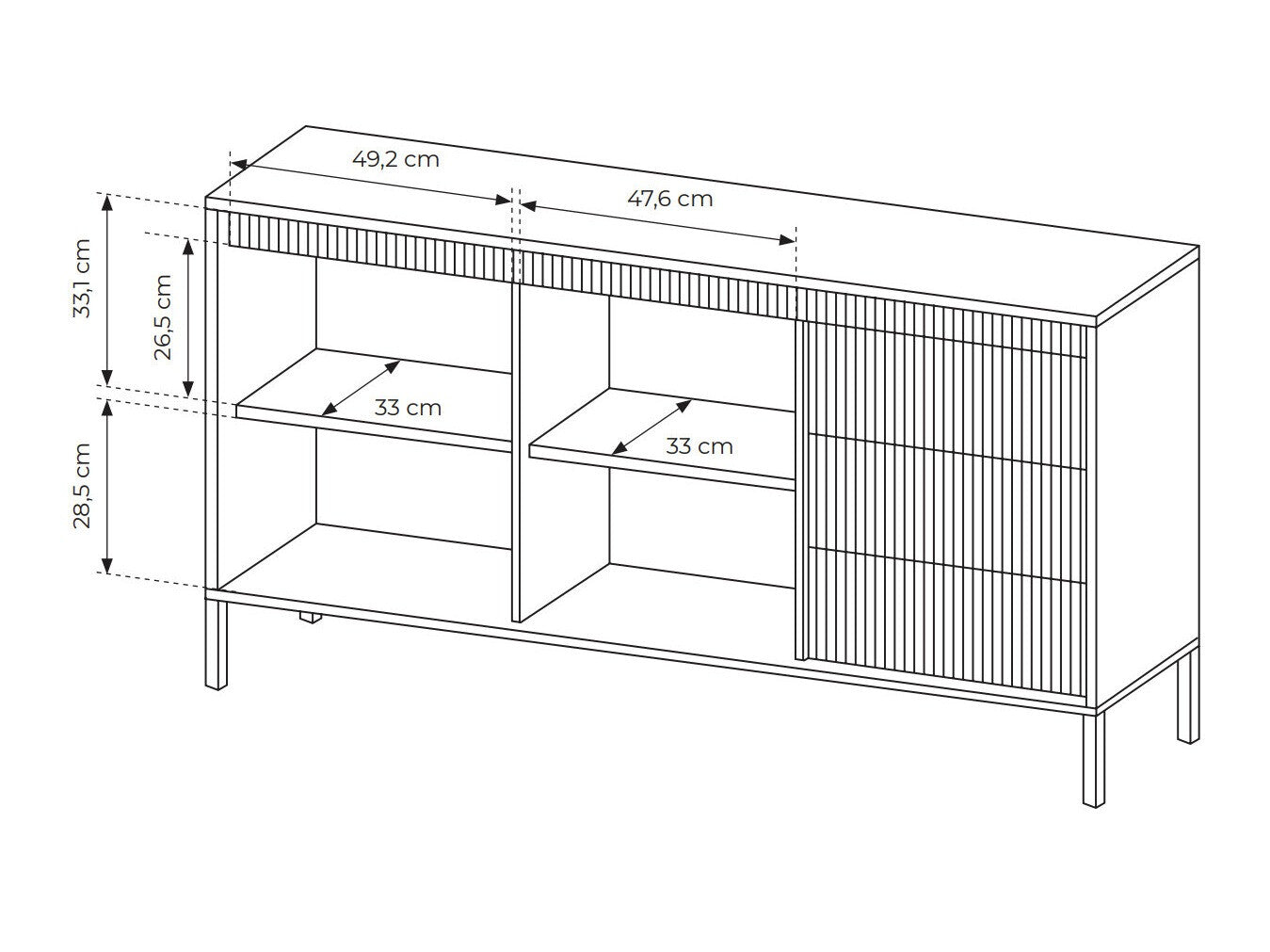 Kommode Kingston AD101