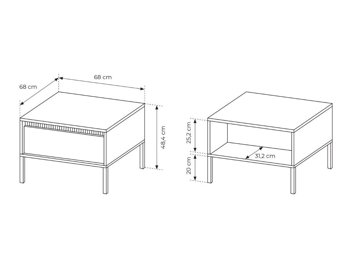 Sofabord Kingston AD105