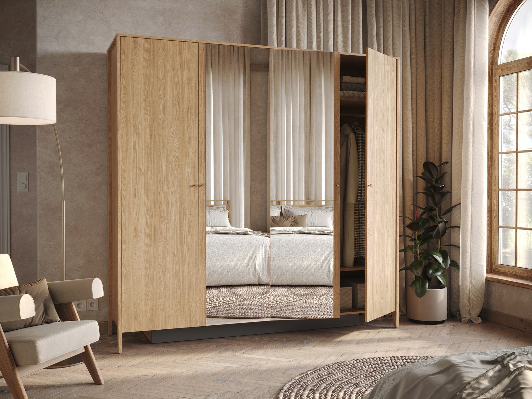 Garderobe Fresno AS100