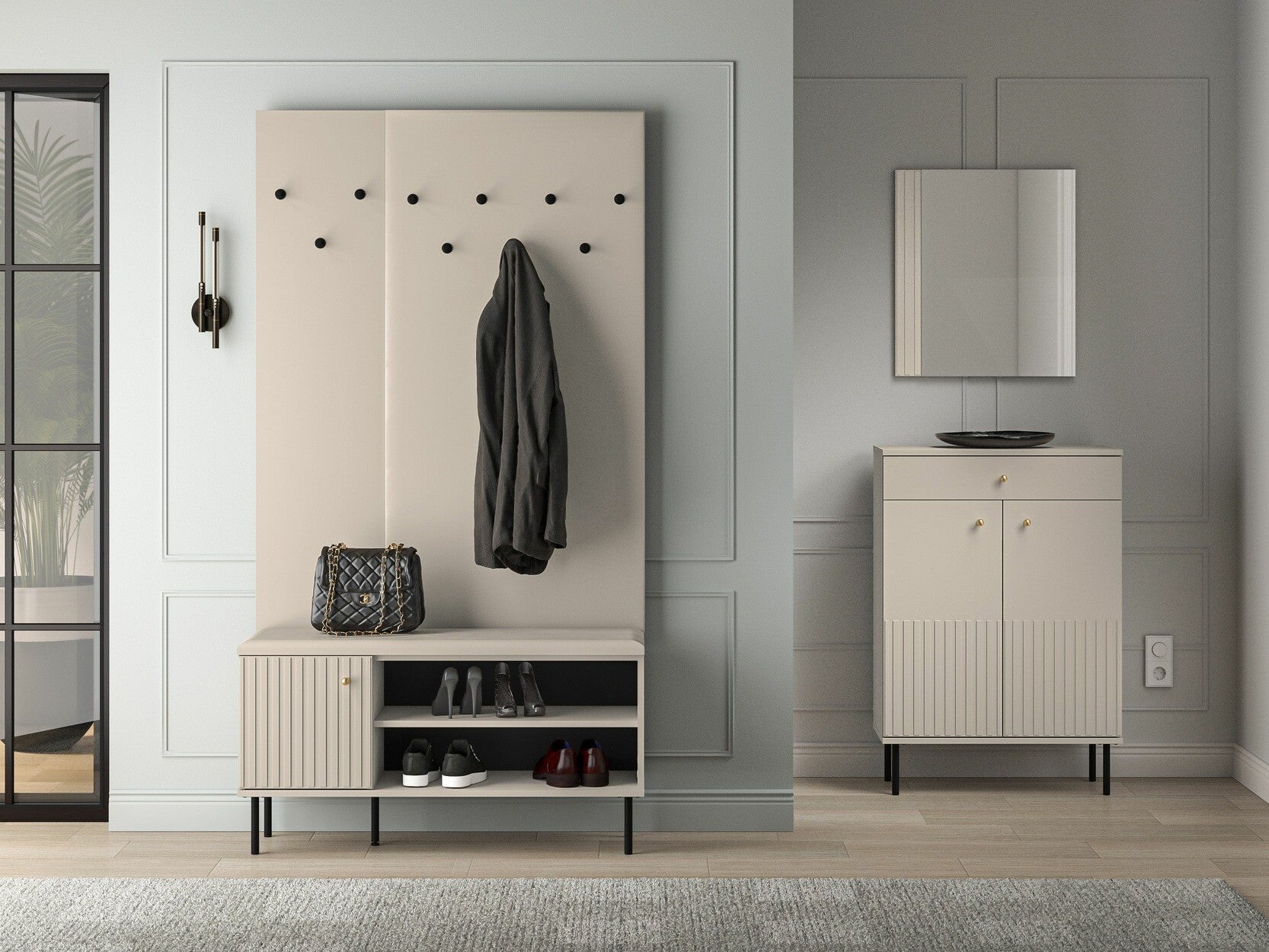 Knagerække Marmeli 119