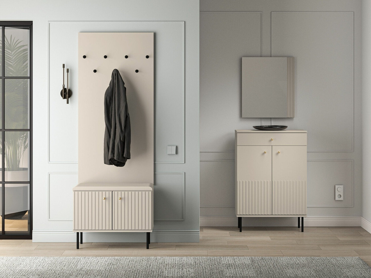 Knagerække Marmeli 120