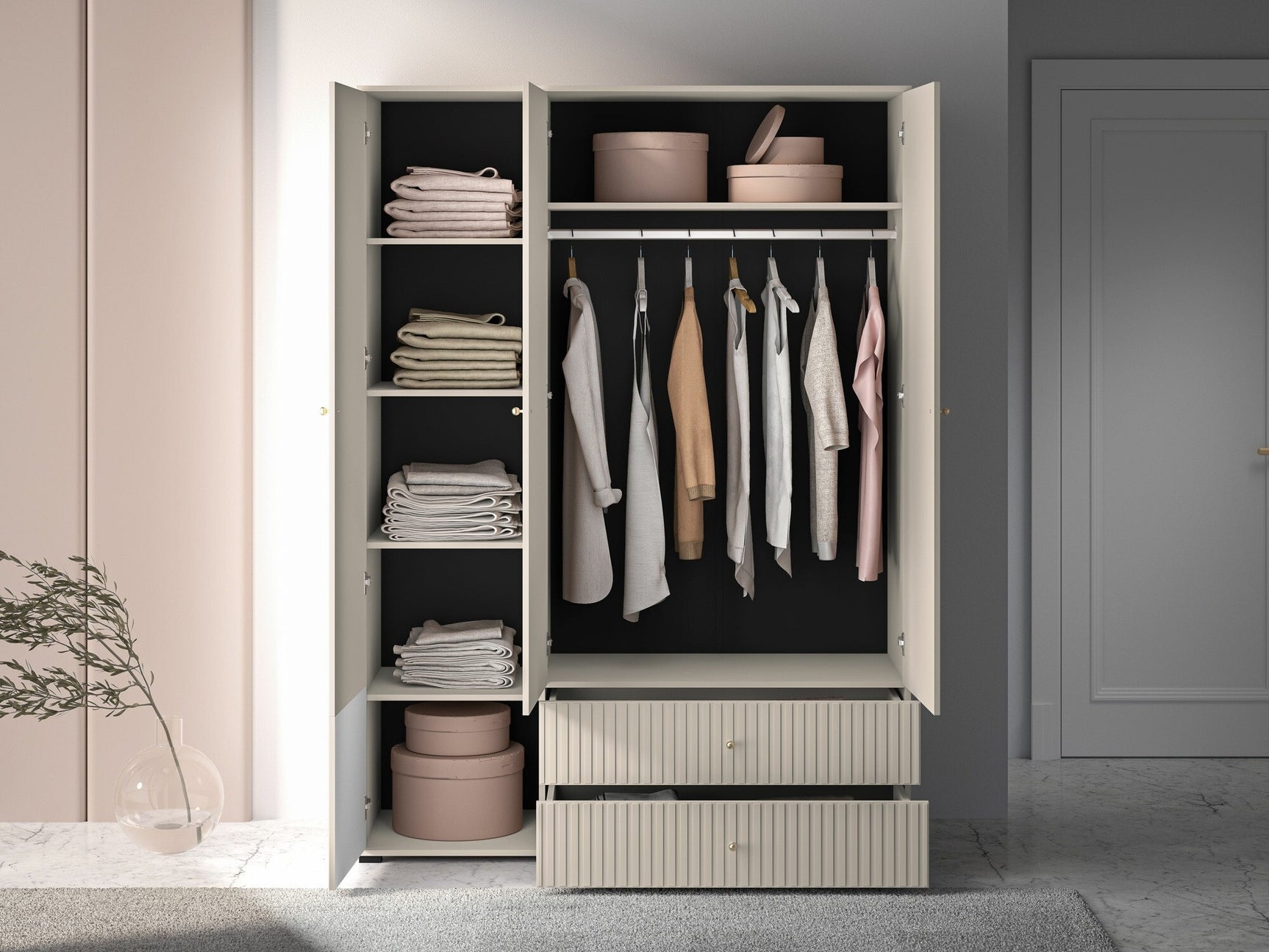 Garderobeskab Marmeli 123