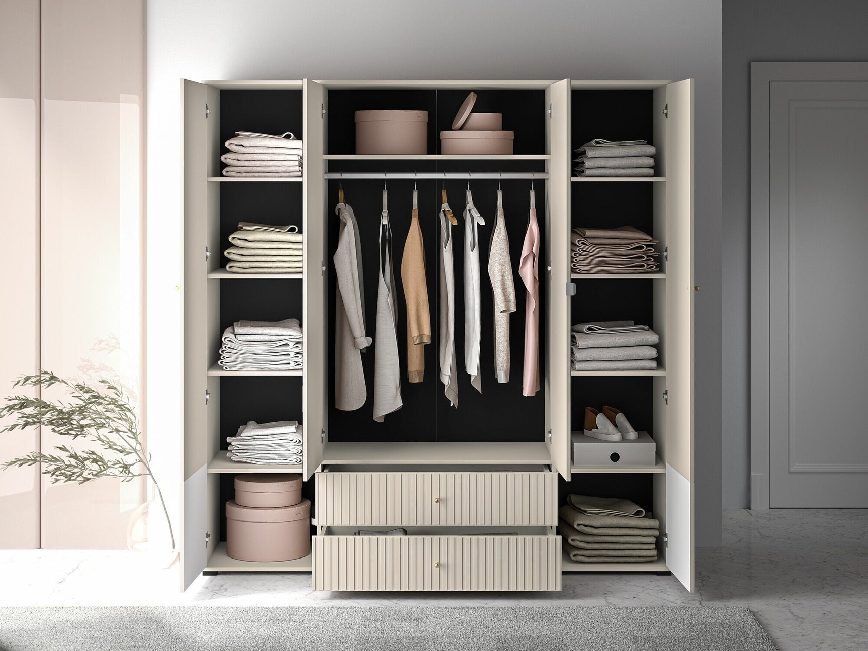 Garderobeskab Marmeli 124