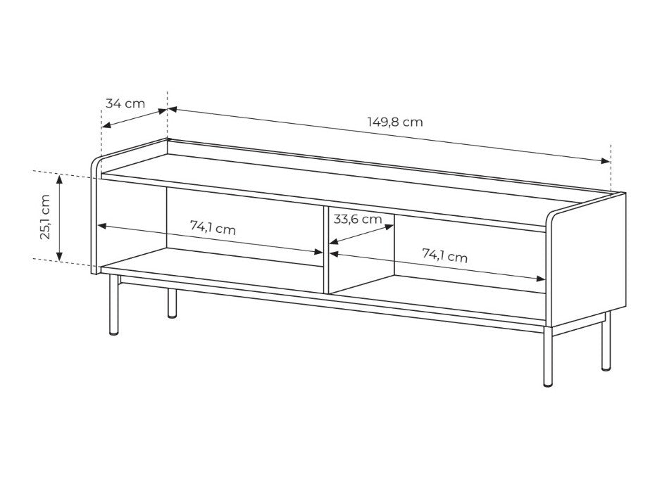 TV-bord Kingston AE103