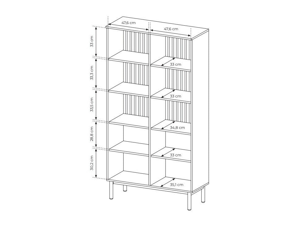 Vitrineskab Kingston AF100