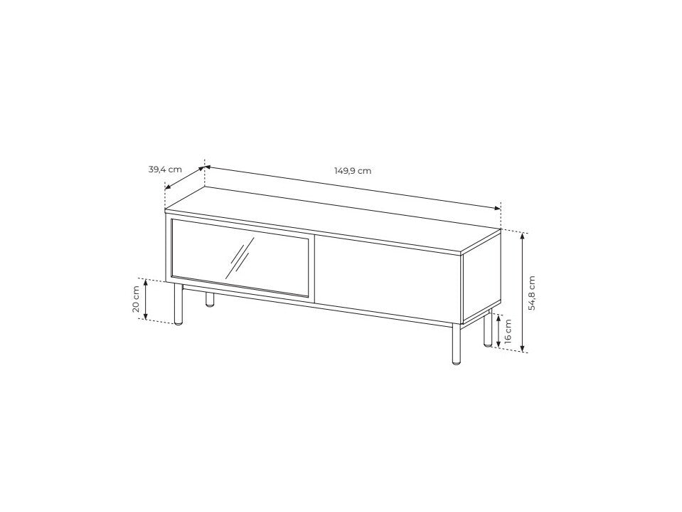 TV-bord Kingston AF104