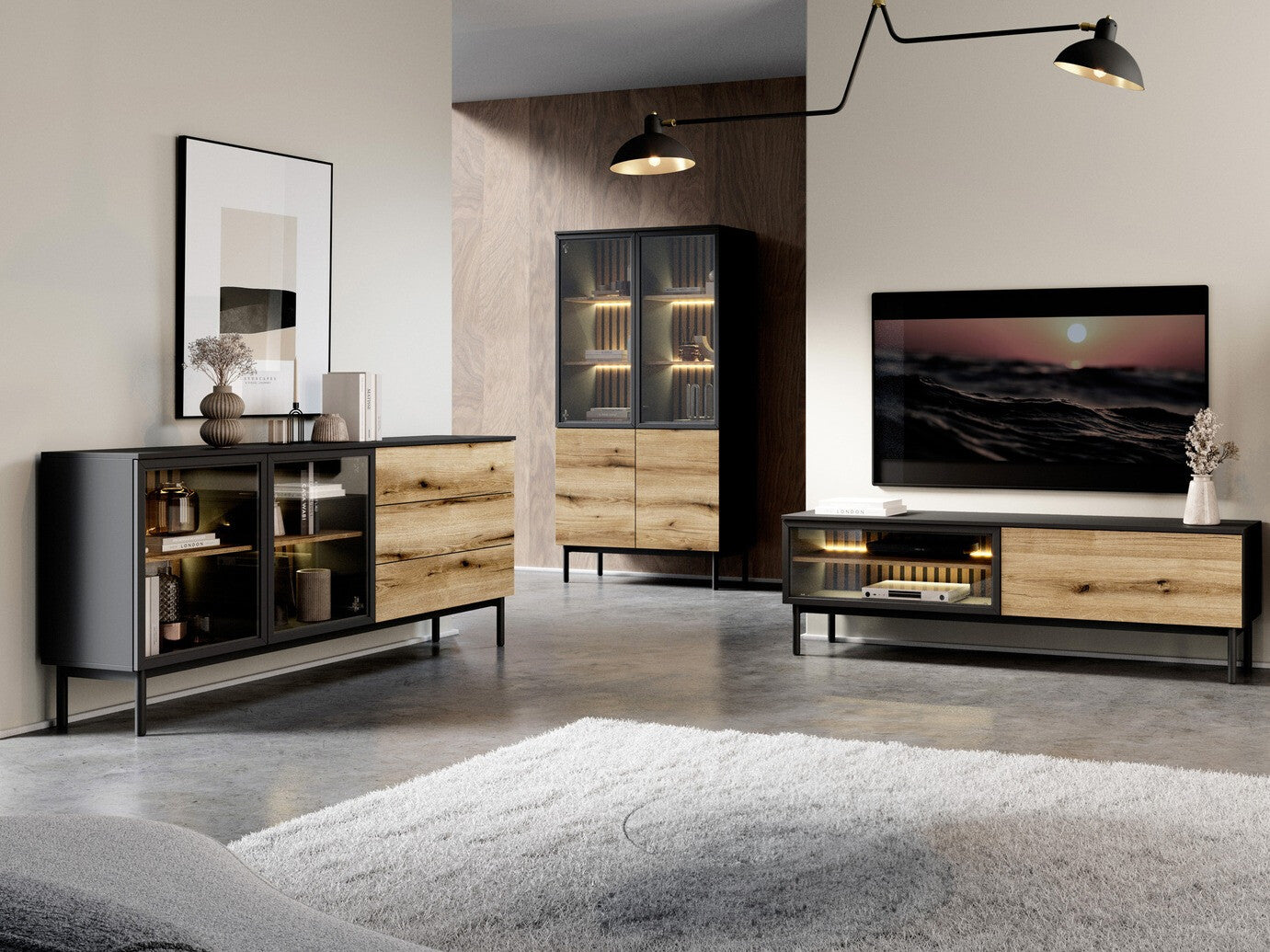 Vitrineskab Kingston AF100