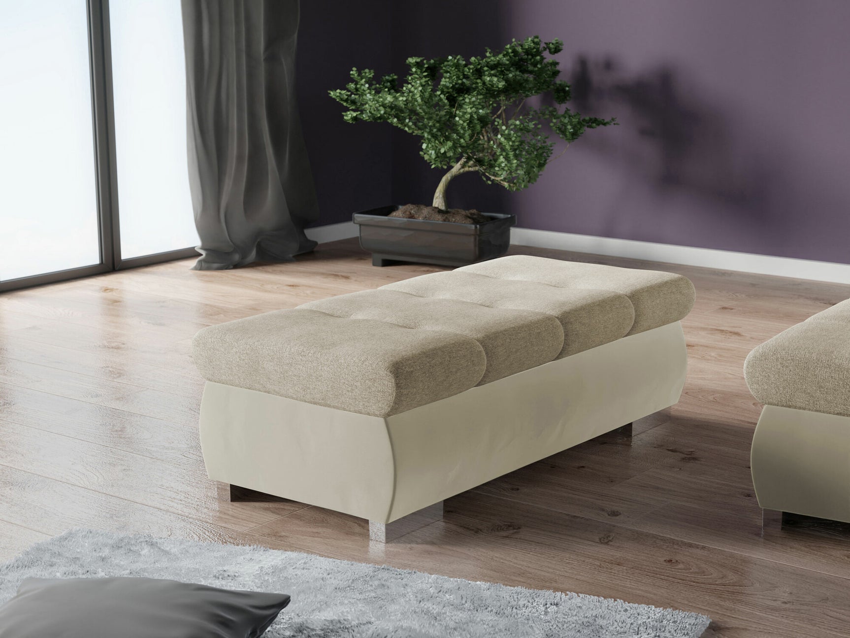 Polstret bænk Comfivo 123