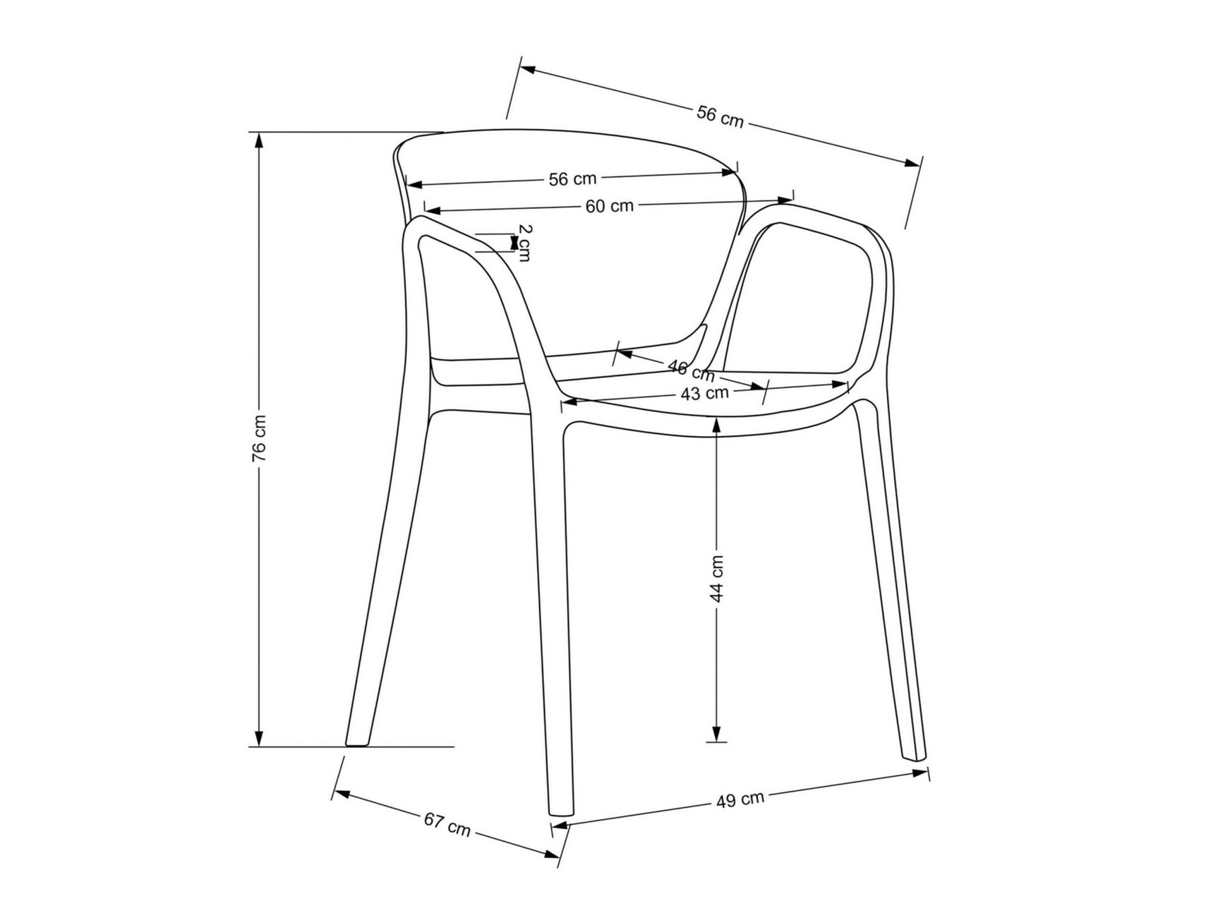 Spisestue-sæt Houston 1777