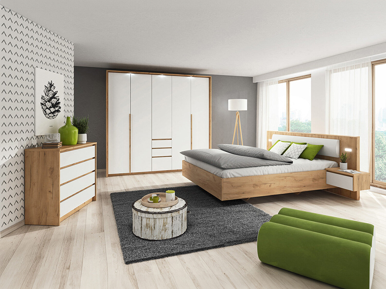 Soveværelses-sæt Kingston M104