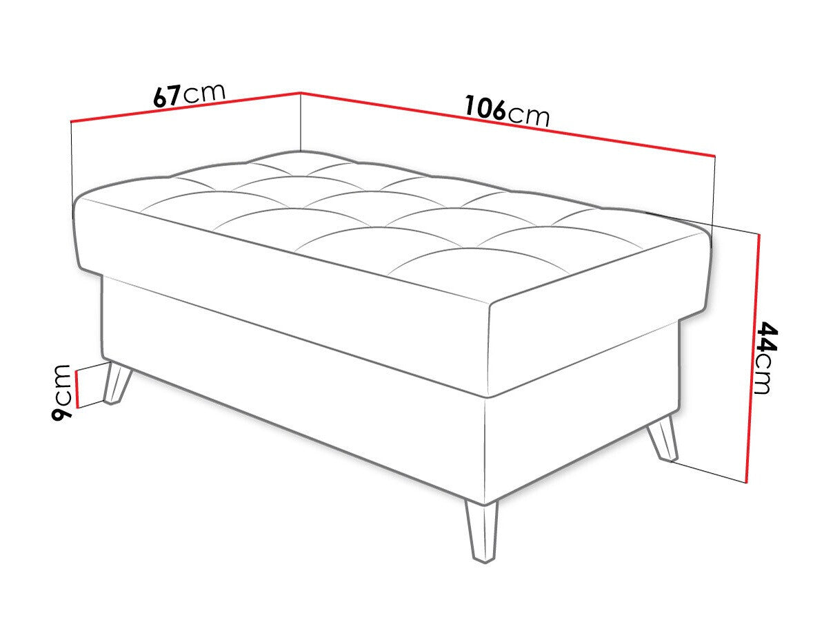 Polstret bænk Comfivo 236