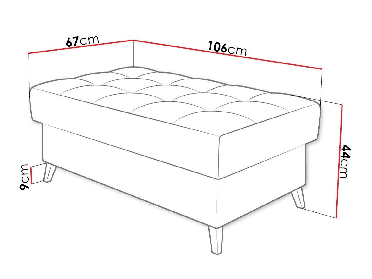 Polstret bænk Comfivo 236
