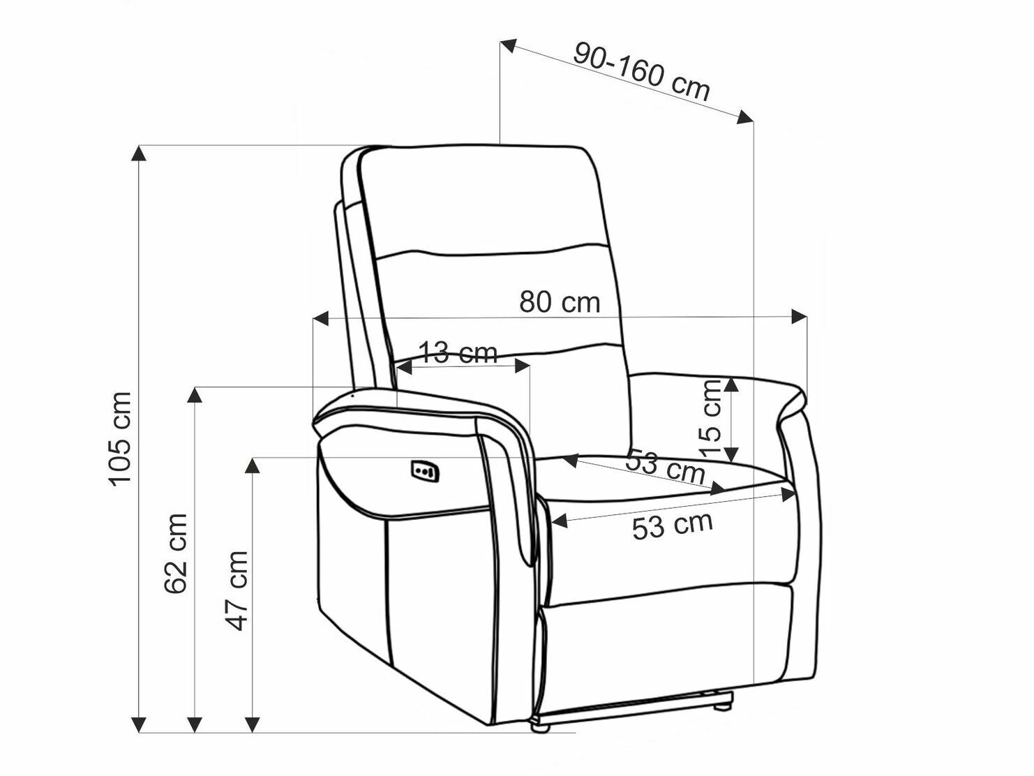 Lænestol Houston 1782