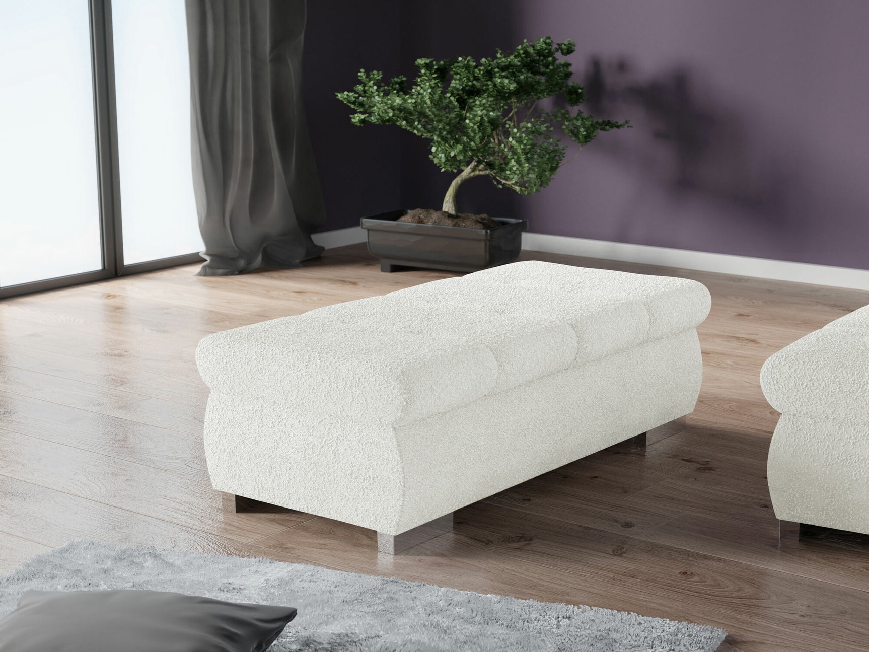 Polstret bænk Comfivo 123