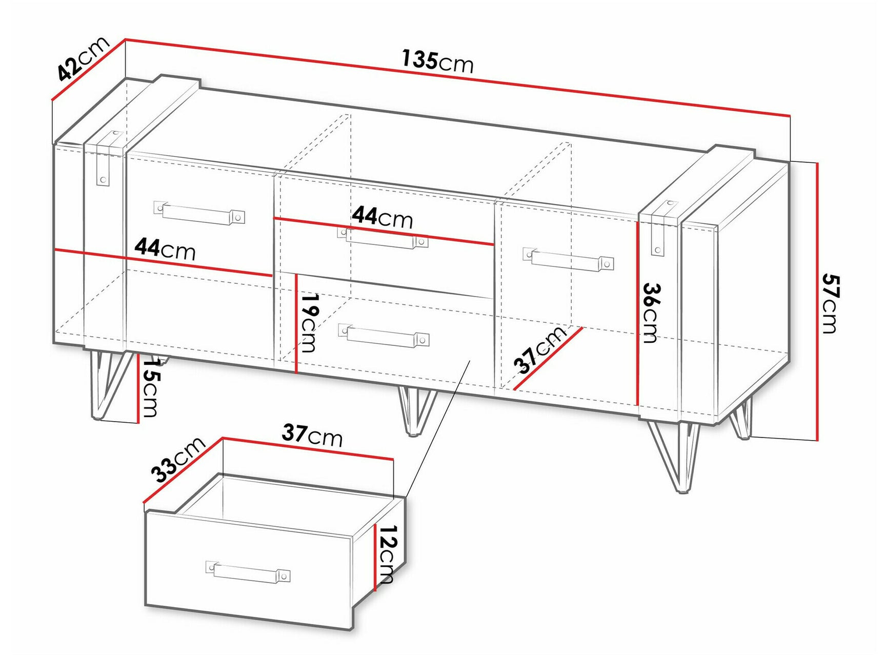 Stuemøbler-sæt Ogden K115