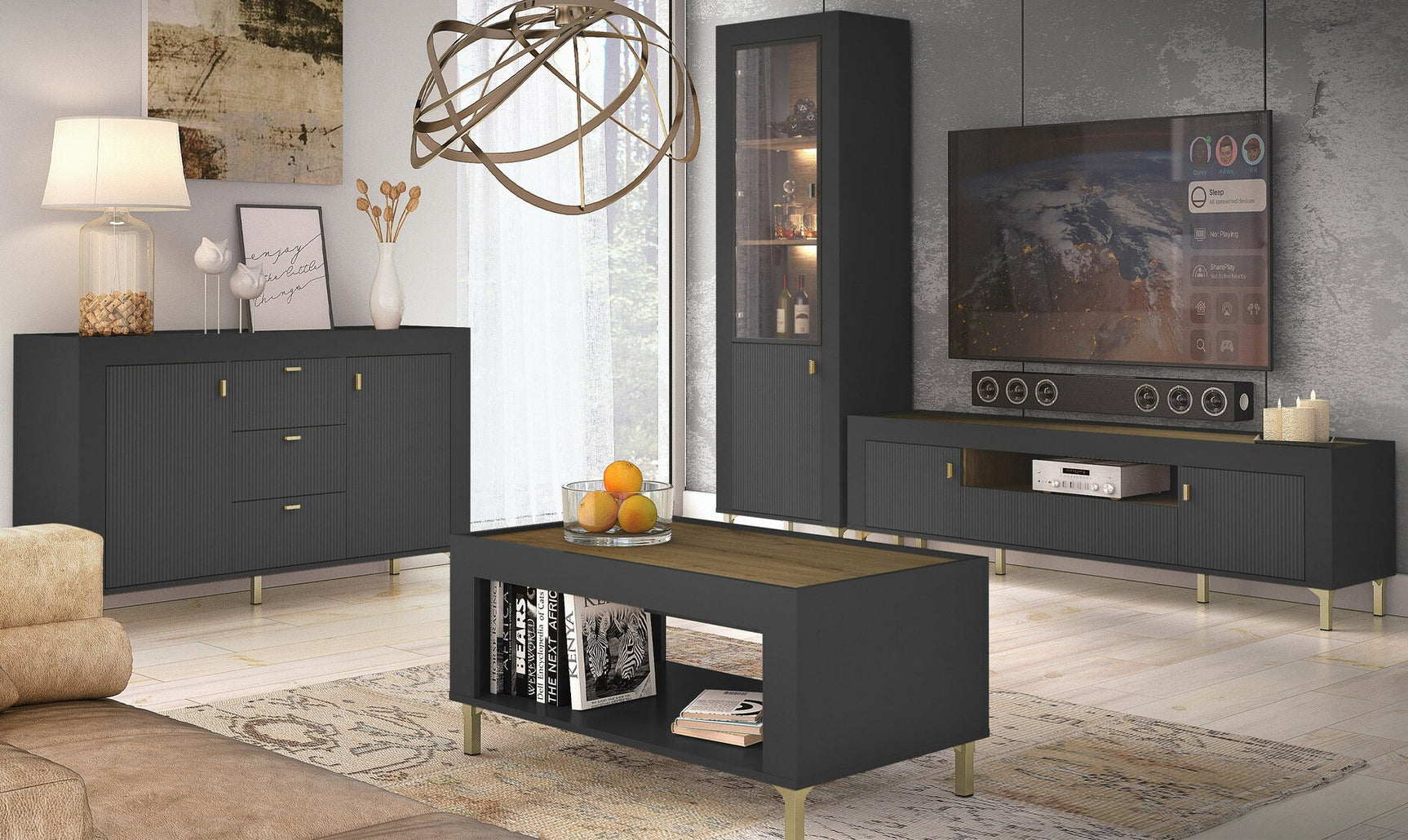 Vitrineskab Ogden S106