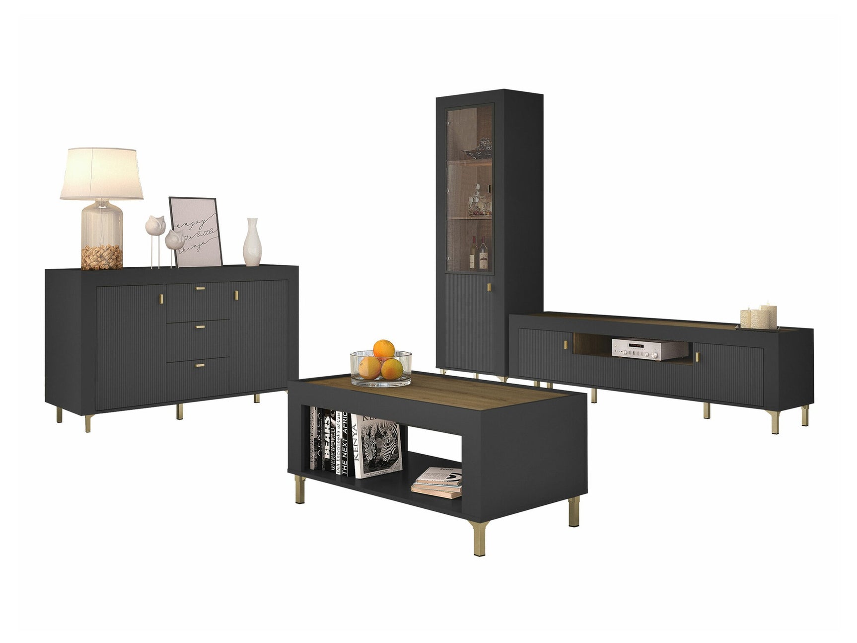 Stuemøbler-sæt Ogden S117