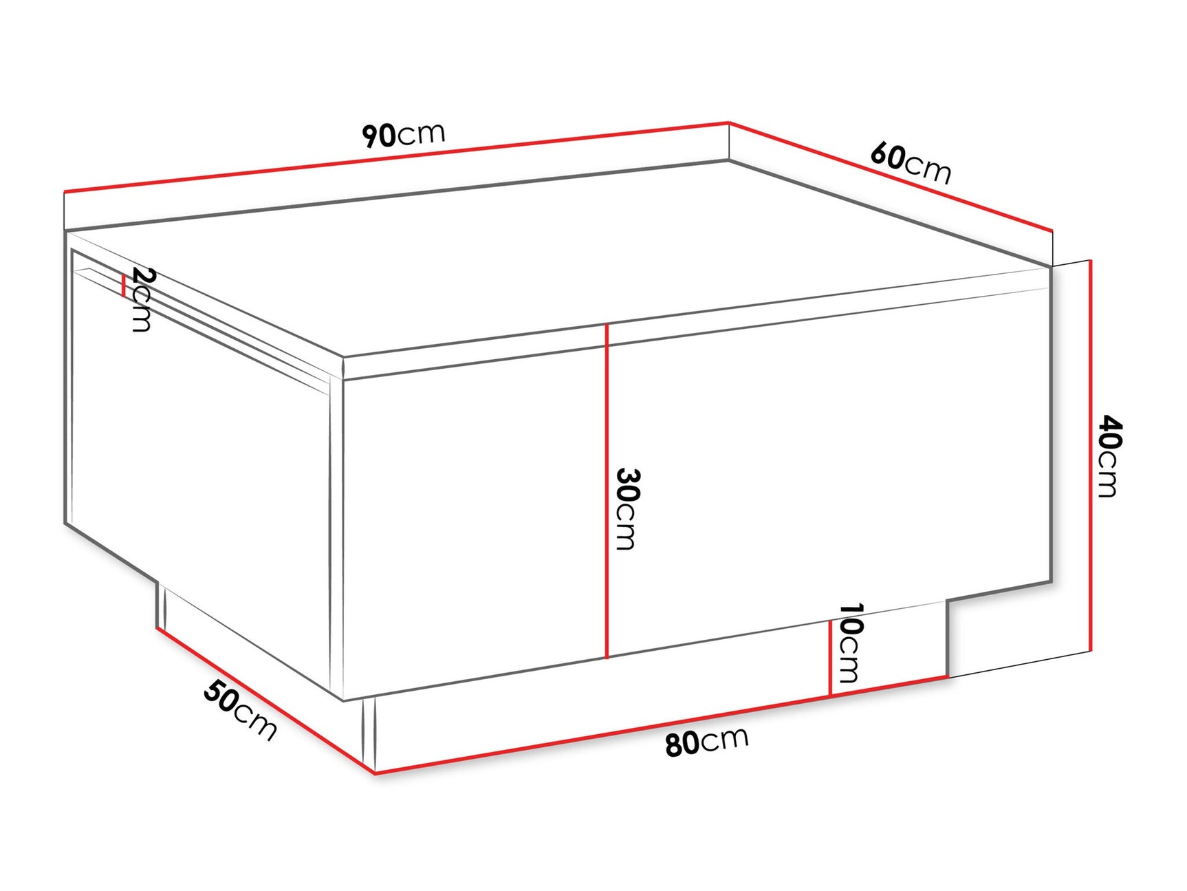 Sofabord Goodyear 134