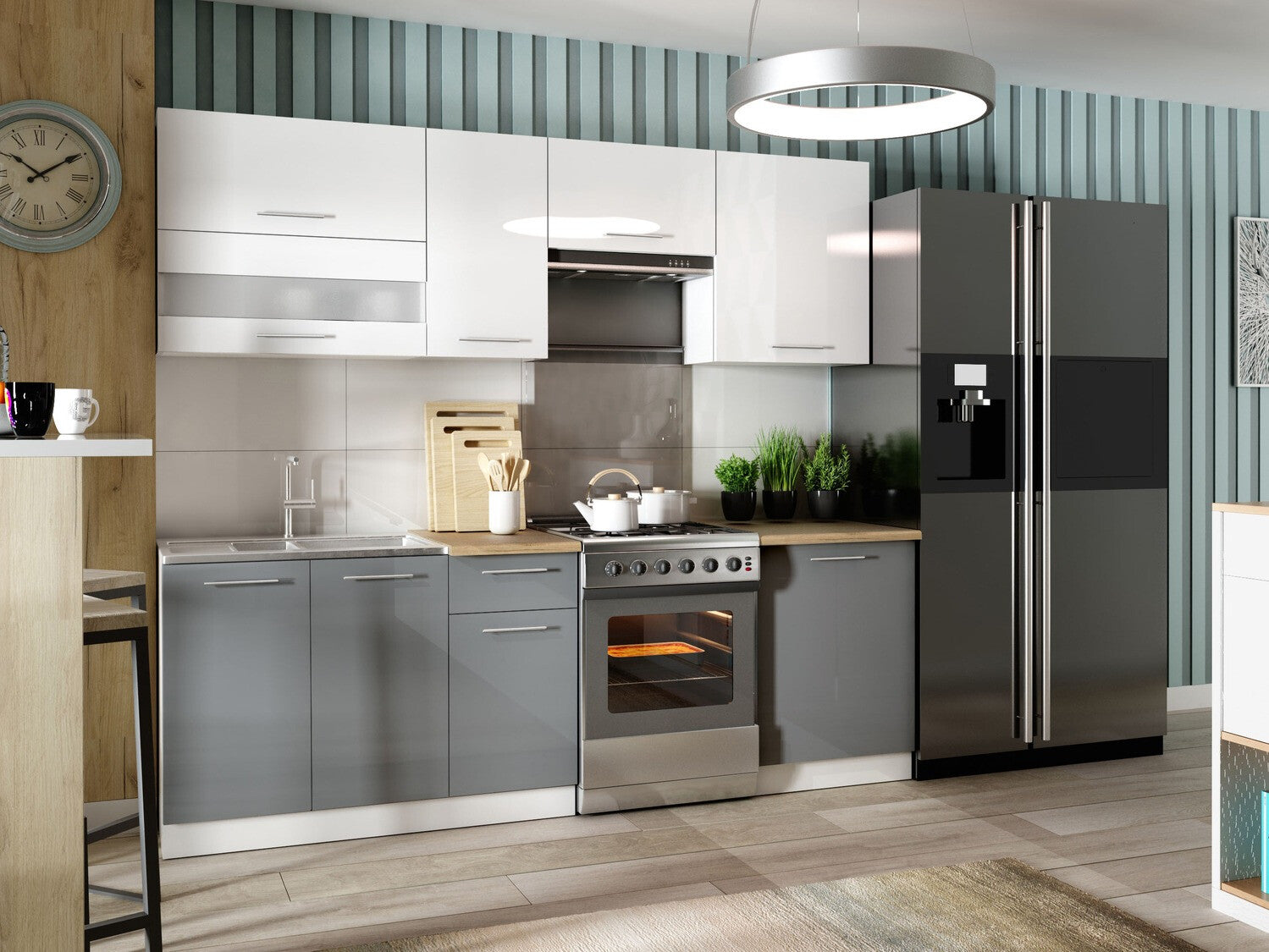 Modulopbygget køkkensæt Tiffa Mix 106