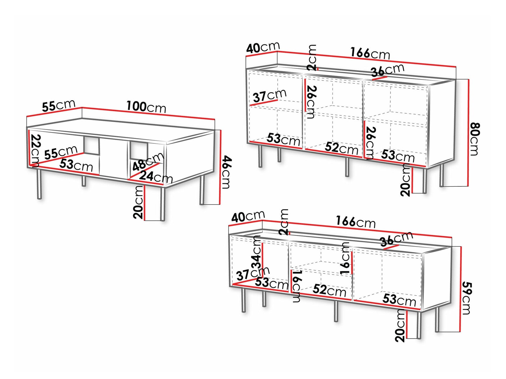 Living room set Charlotte U108
