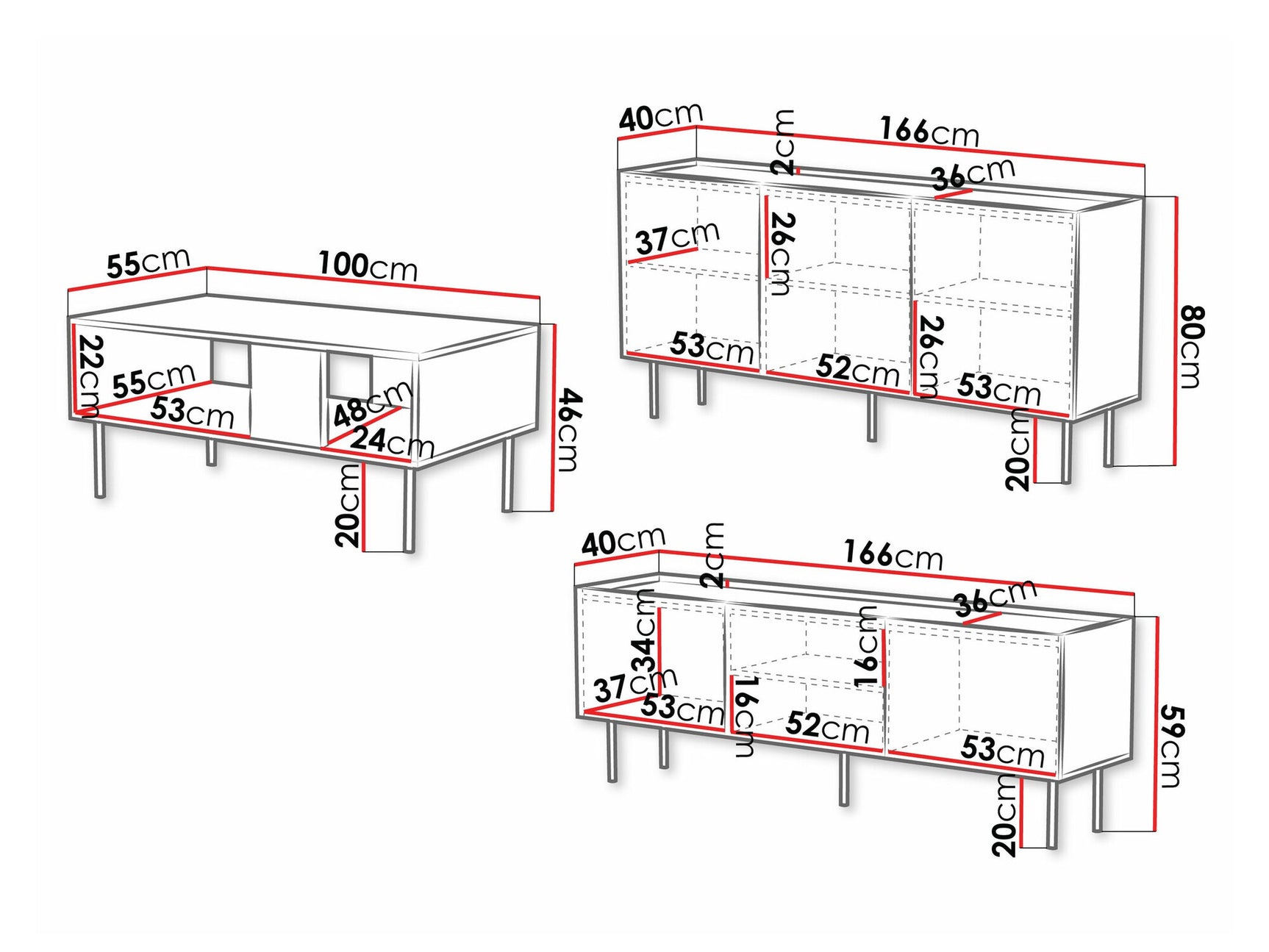 Living room set Charlotte U108