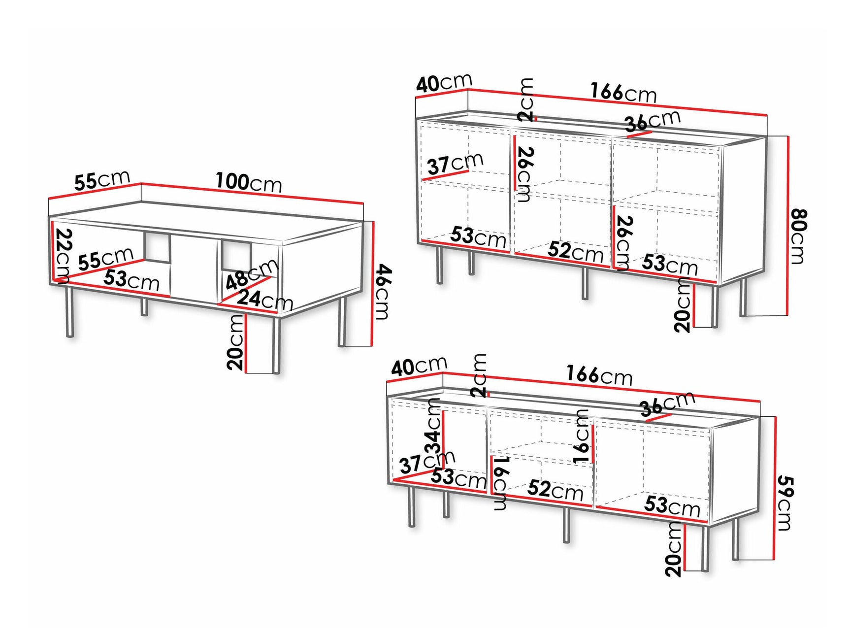 Living room set Charlotte U108