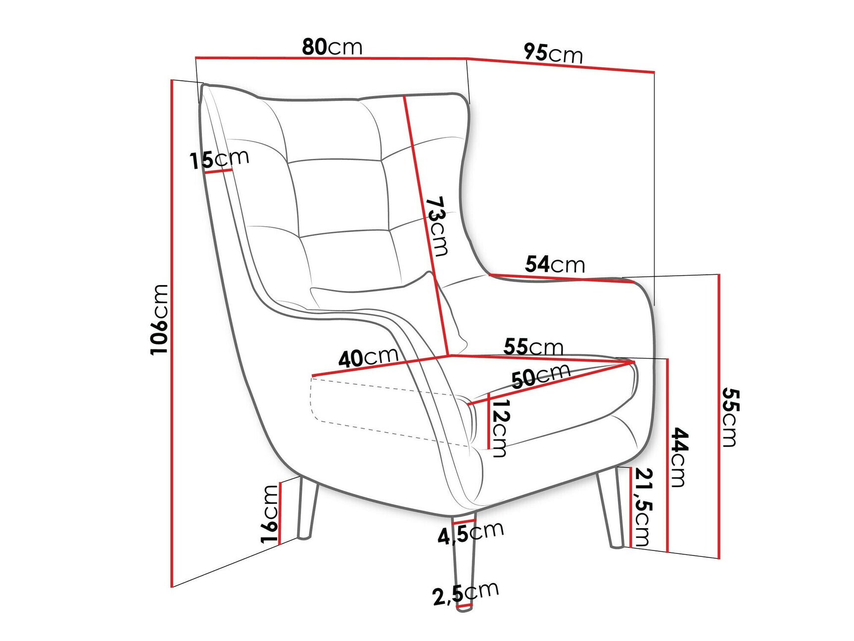 Lænestol Comfivo 379