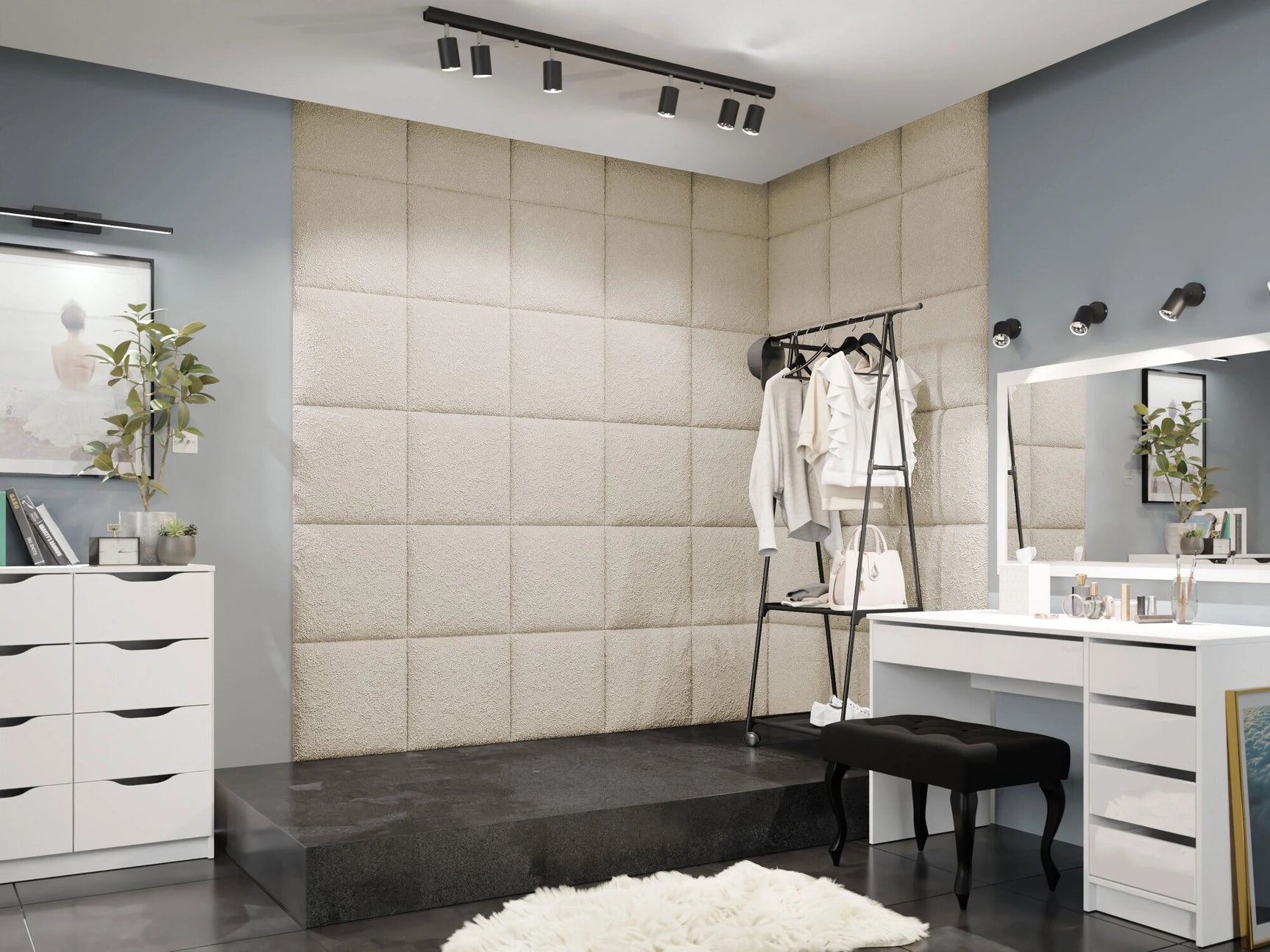 Blødt vægpanel Comfivo 411 (42x42)