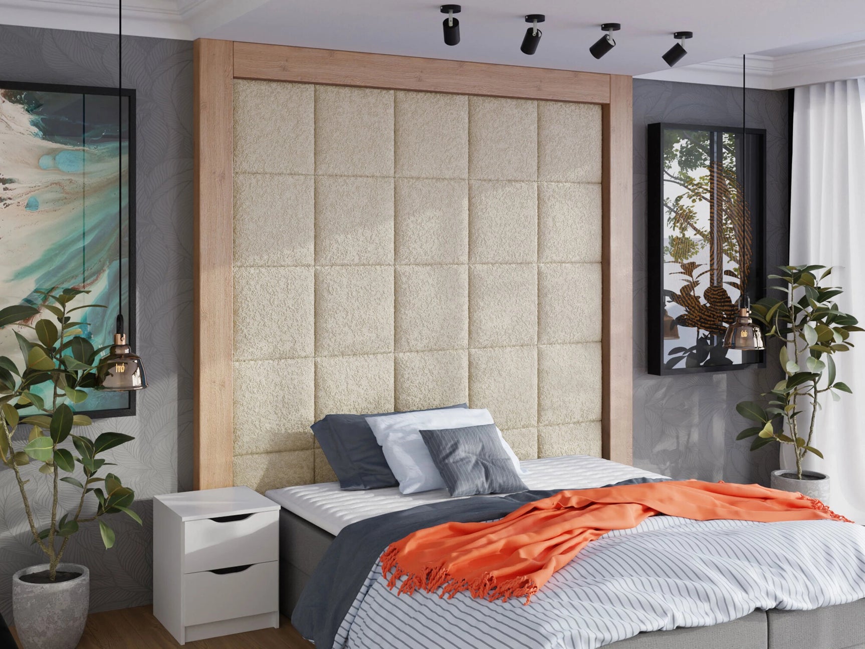 Blødt vægpanel Comfivo 411 (42x42)