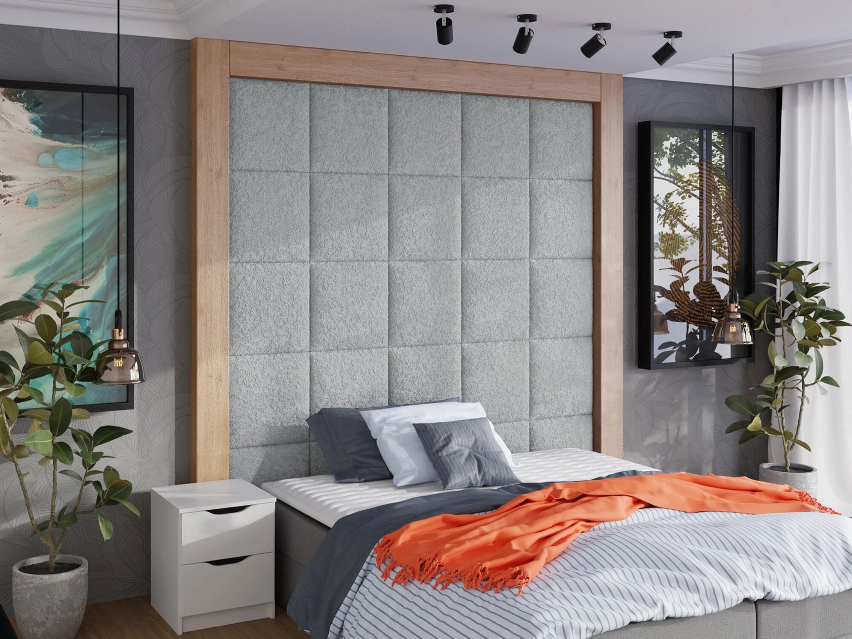 Blødt vægpanel Comfivo 411 (42x42)