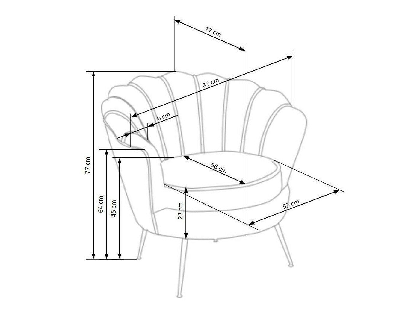 Lænestol Houston 828