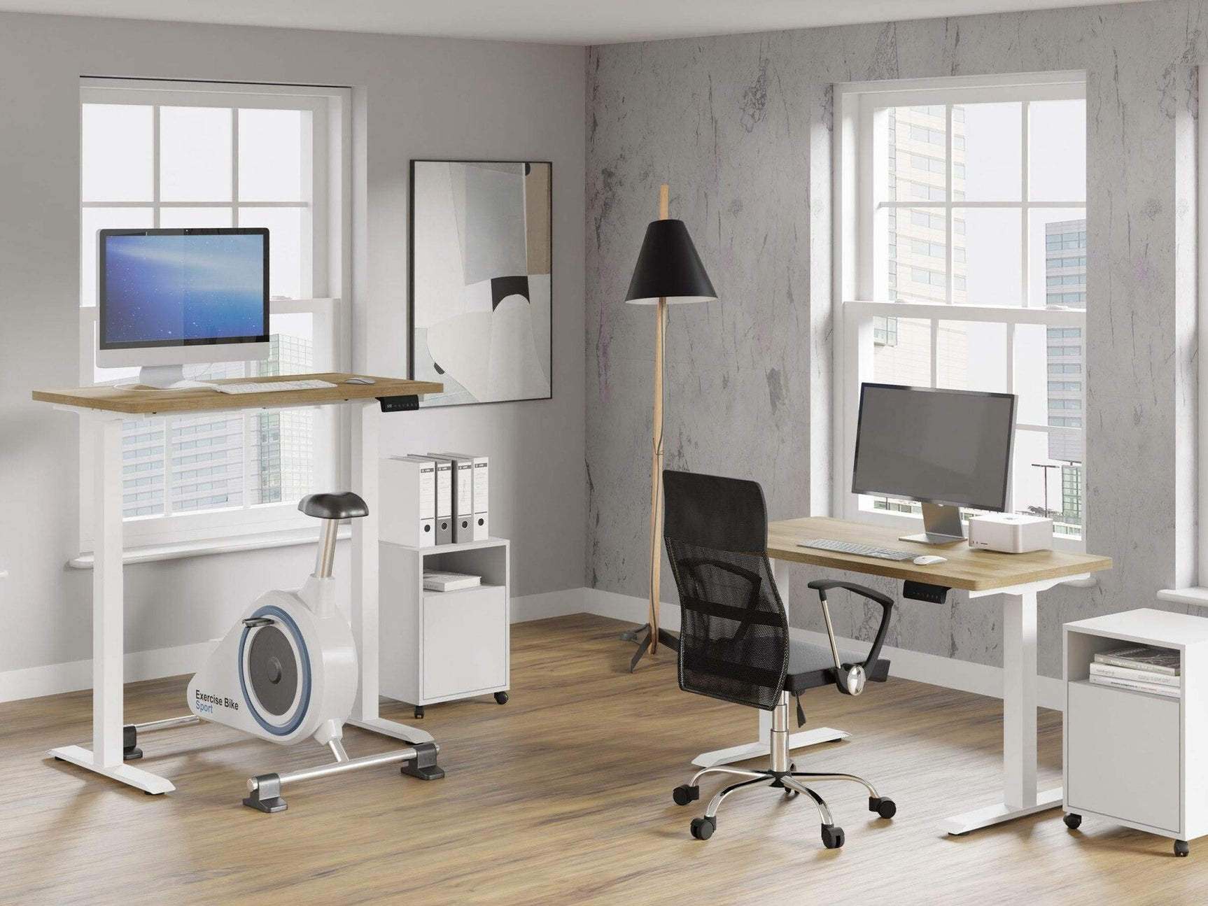 Højdejusterbart arbejdsbord Buffalo 187