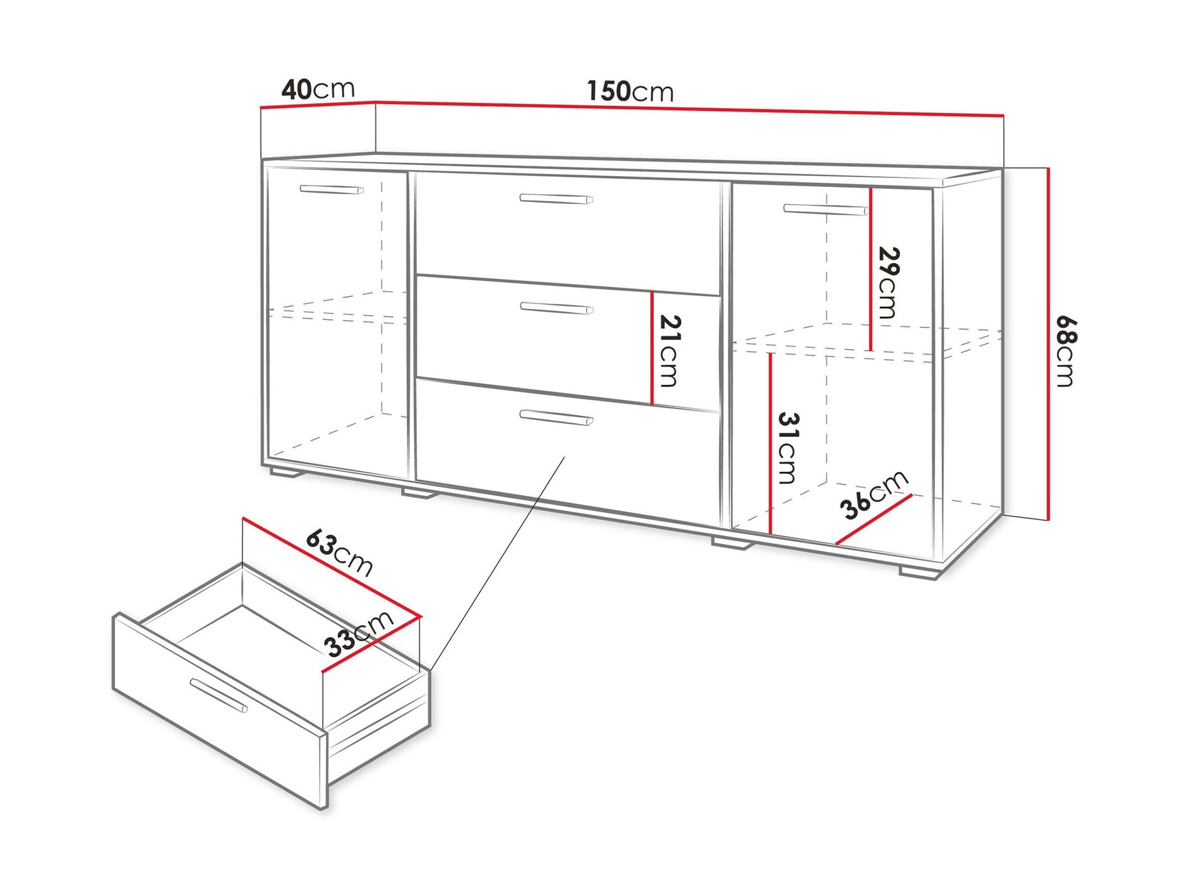 Chest of drawers Sarasota 174