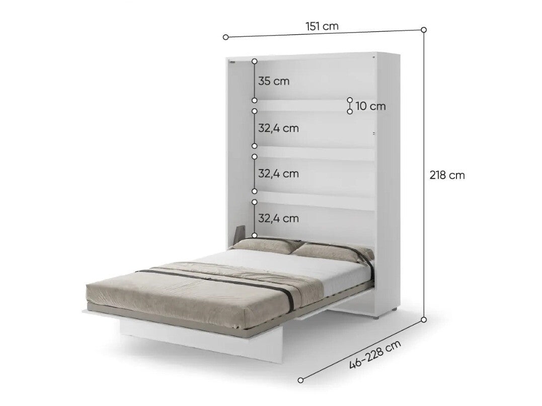 Væg seng Concept Pro Lenart AH103