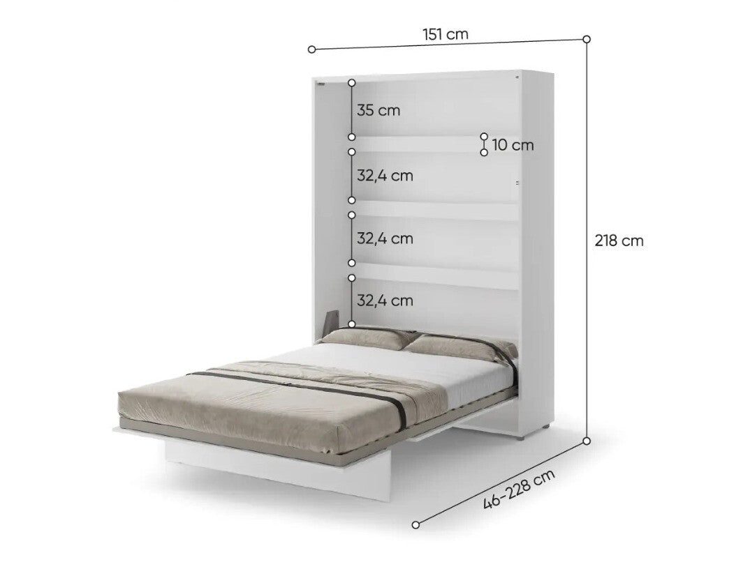Væg seng Concept Pro Lenart AH103