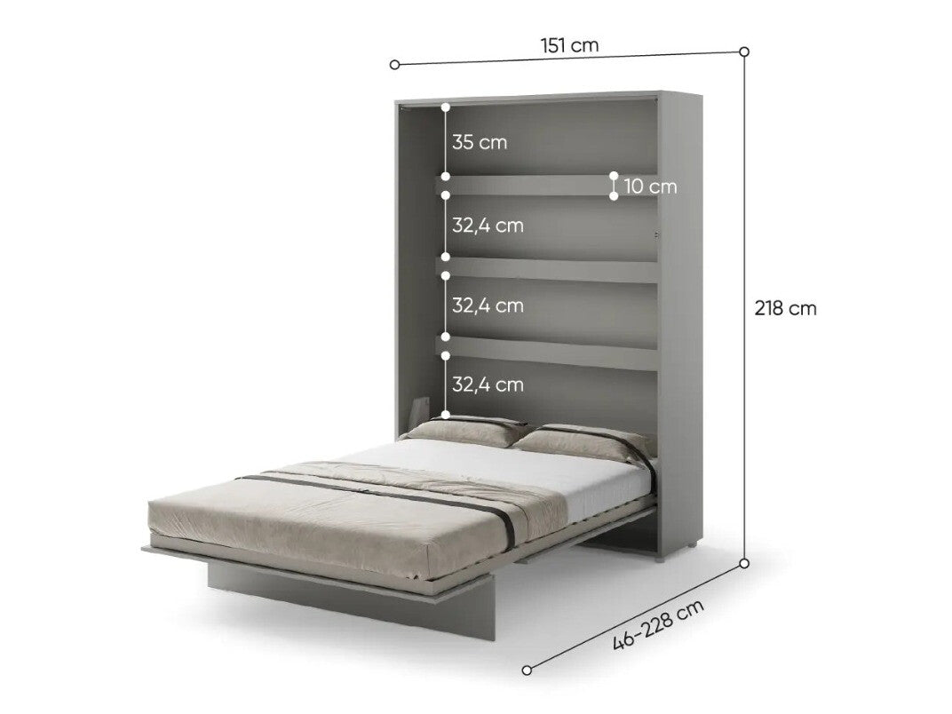 Væg seng Concept Pro Lenart AH103