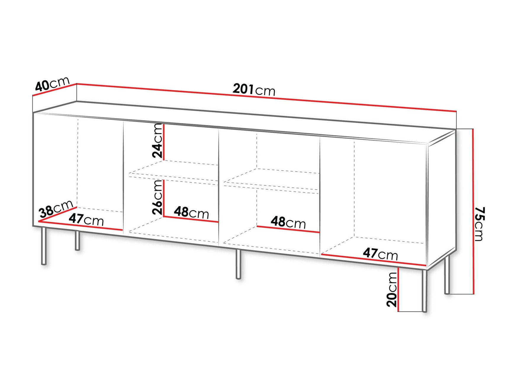 Sideboard Charlotte Z101
