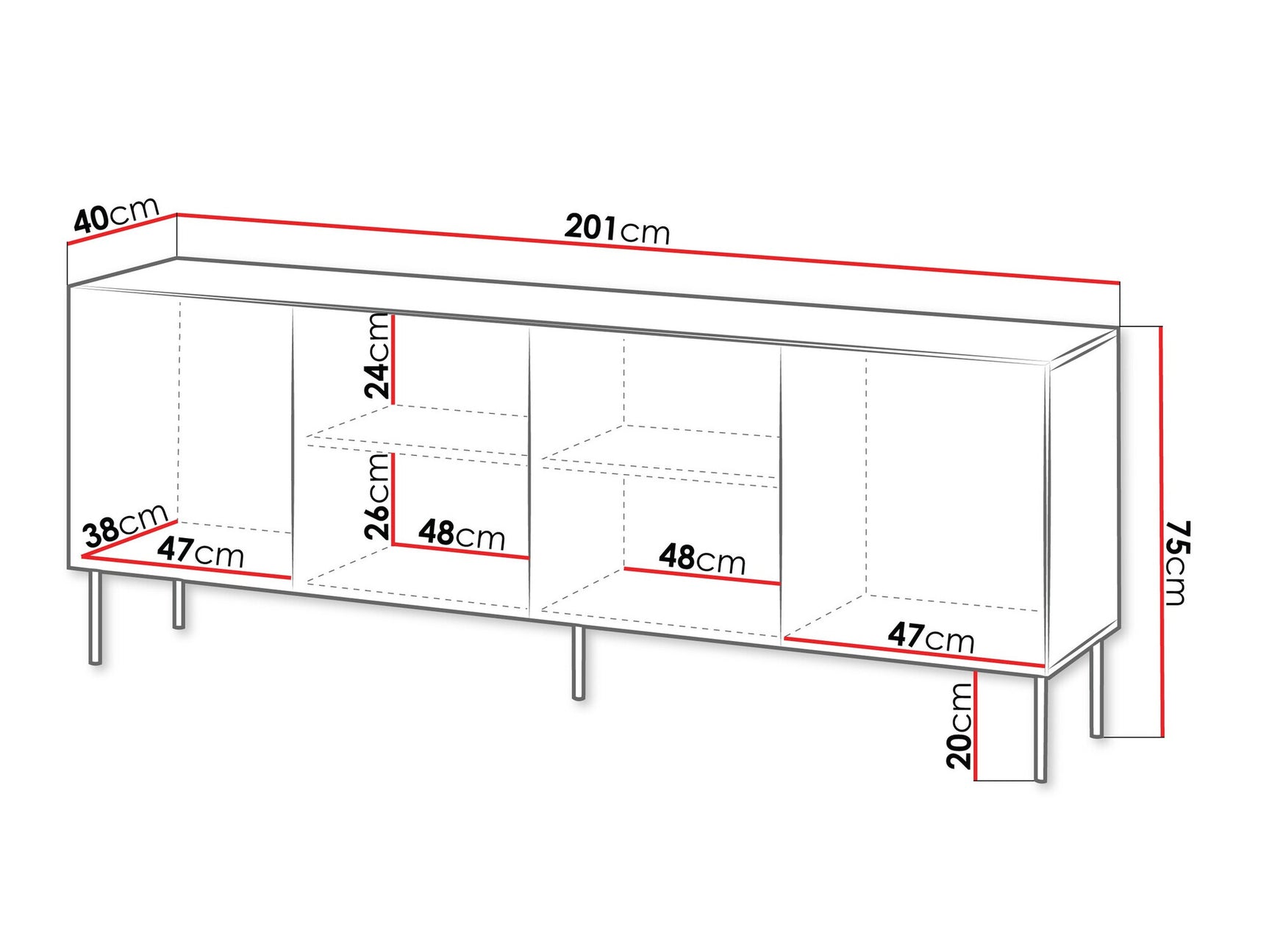 Sideboard Charlotte Z101