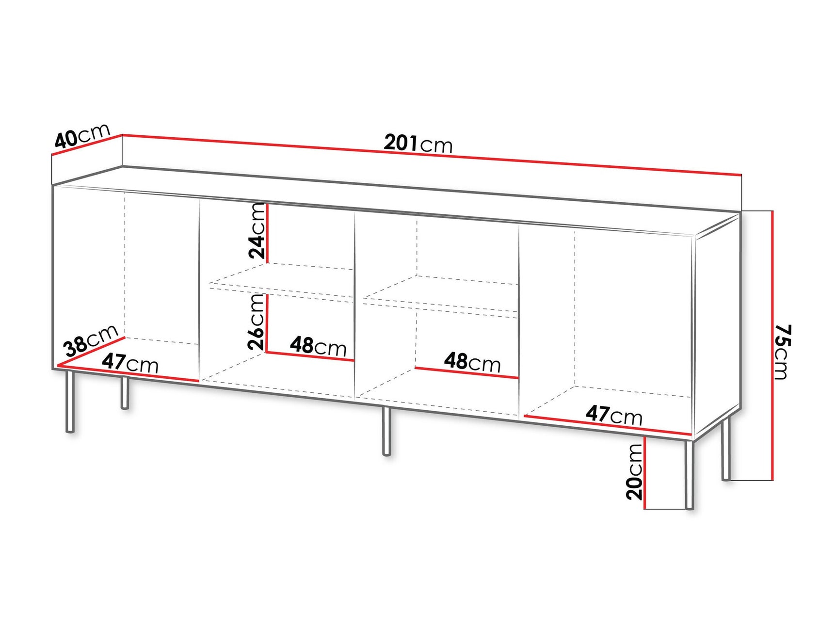 Sideboard Charlotte AA101