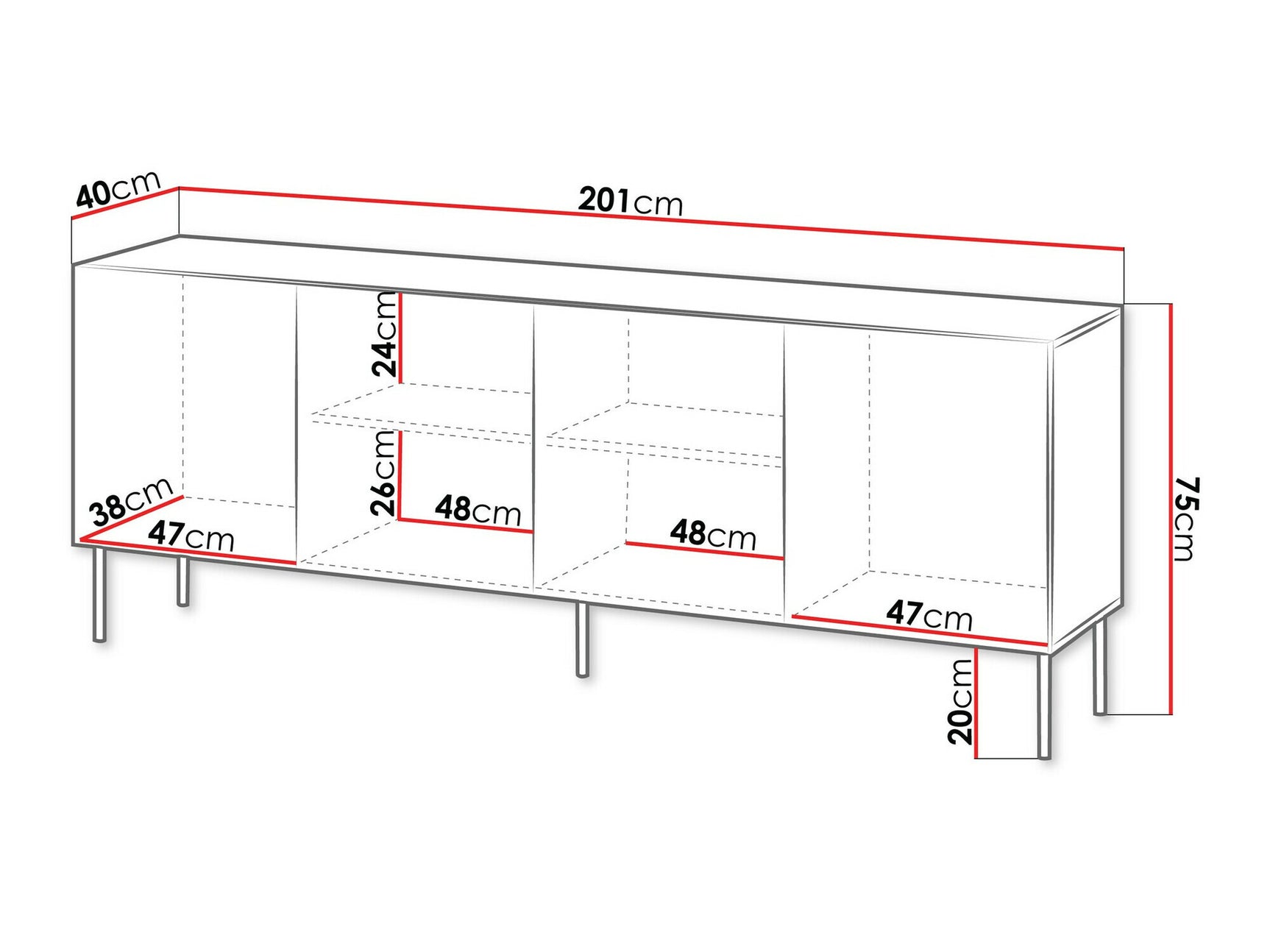 Sideboard Charlotte AA101