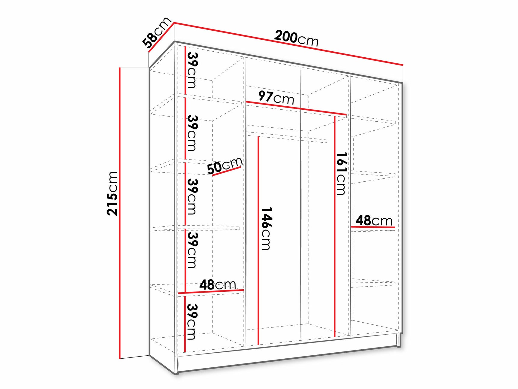 Garderobe Closico 192