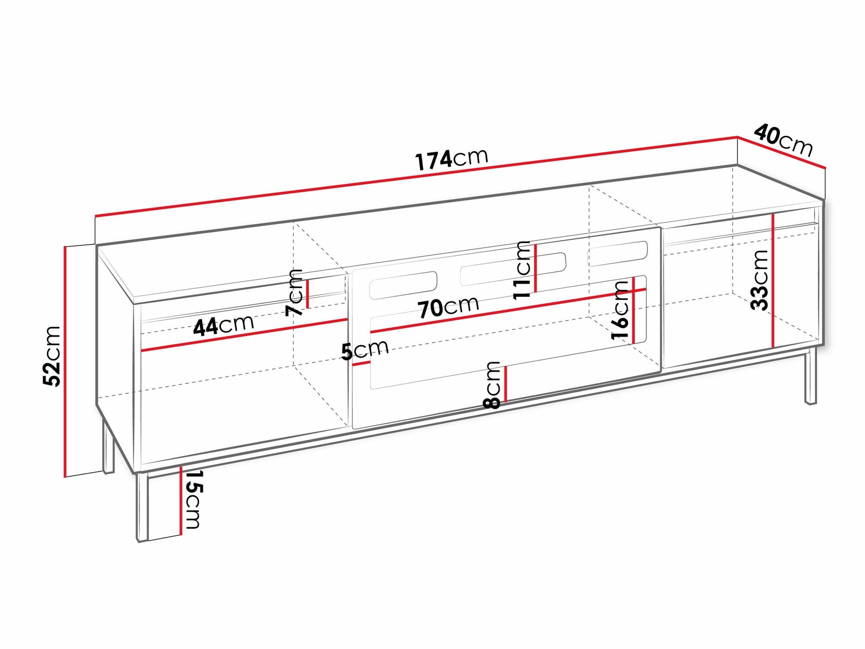 TV stand Comfivo T107