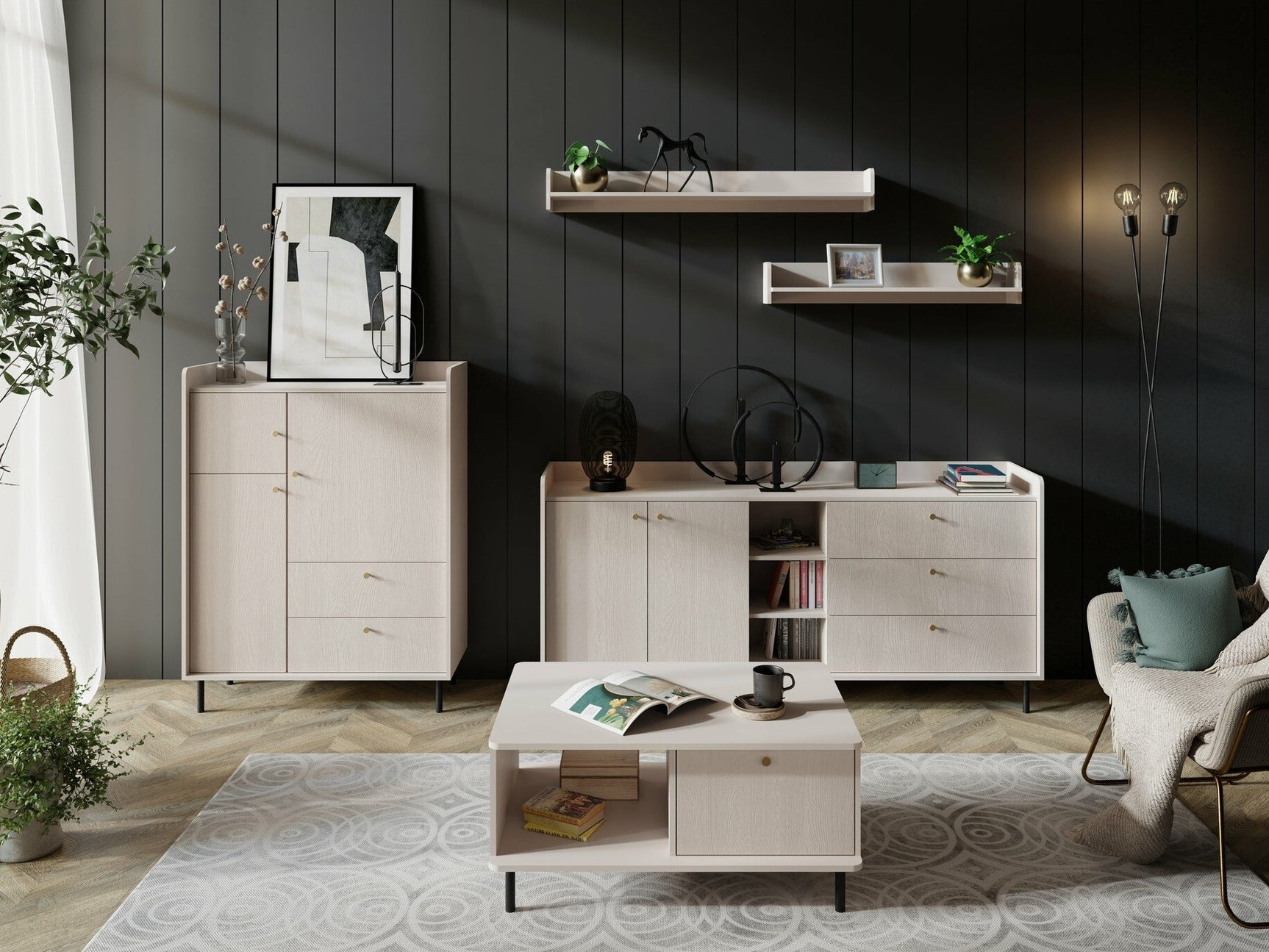 Stuemøbler-sæt Sorsale 111