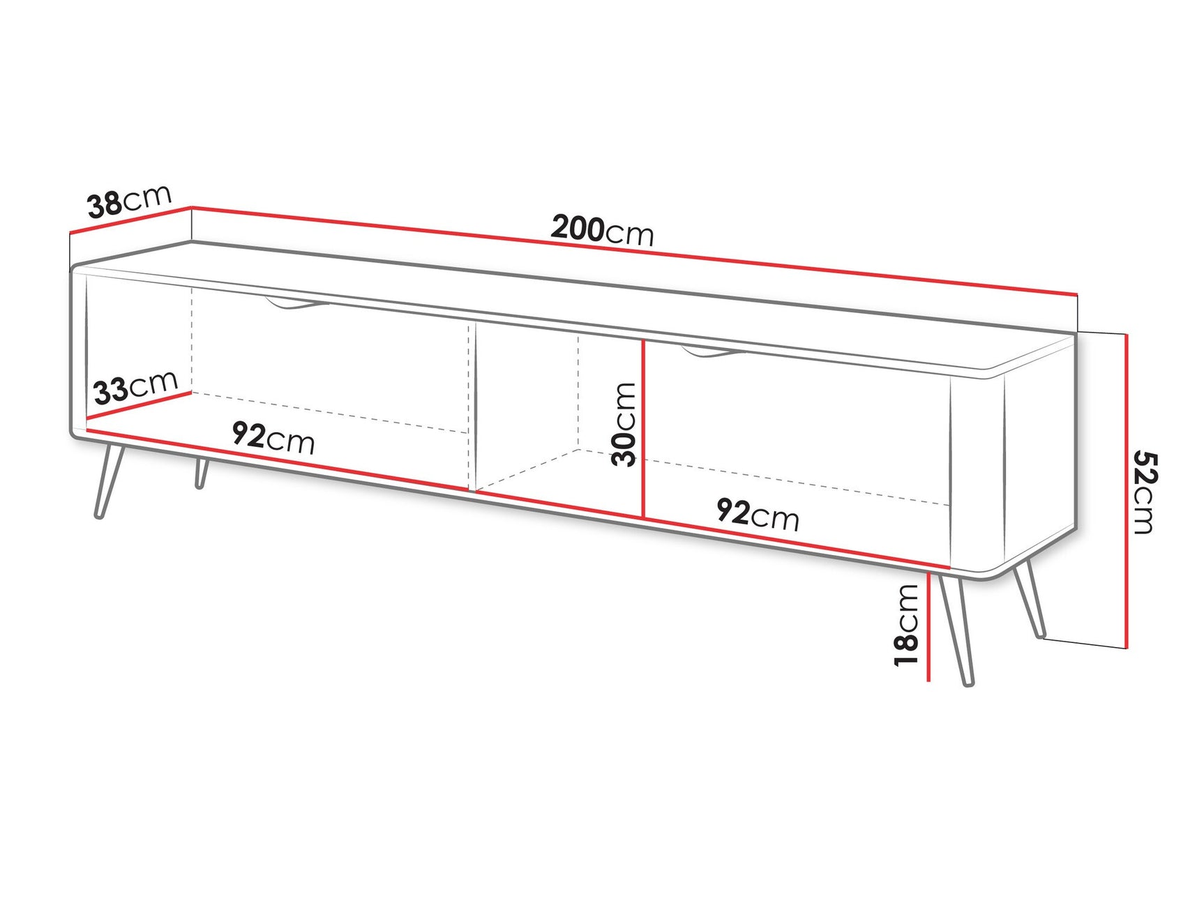 TV stand Kingston AC105