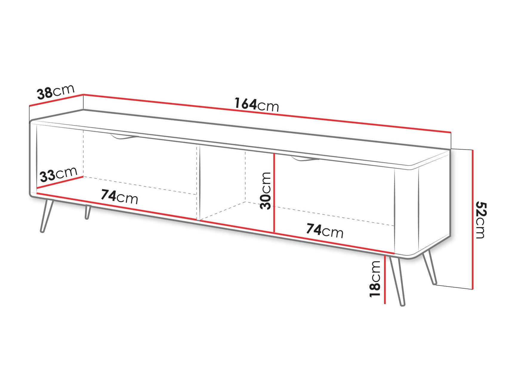 TV stand Kingston AC104