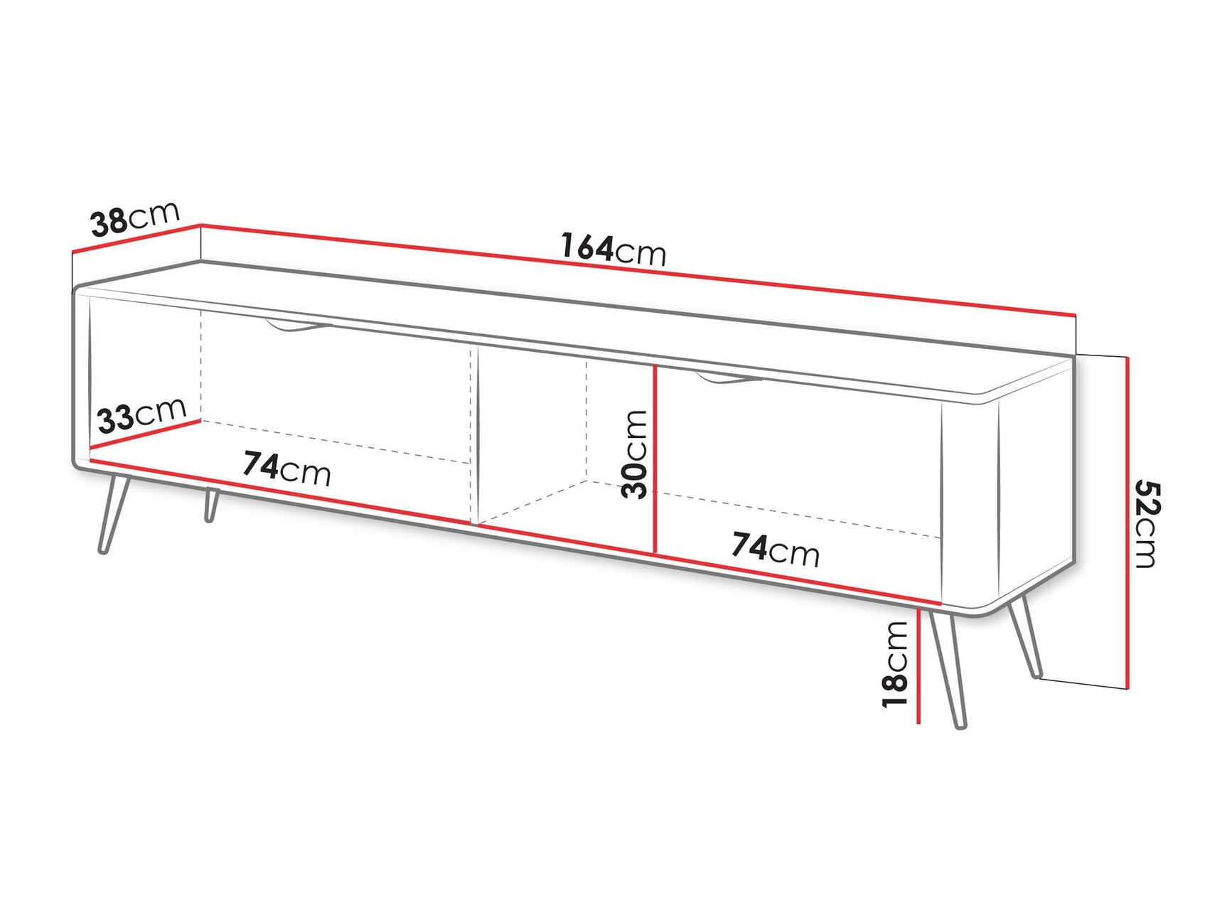 TV stand Kingston AC104